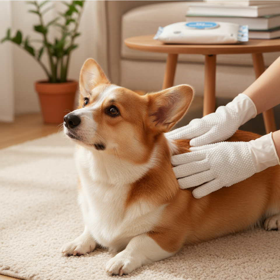 Pet Glove Wipes